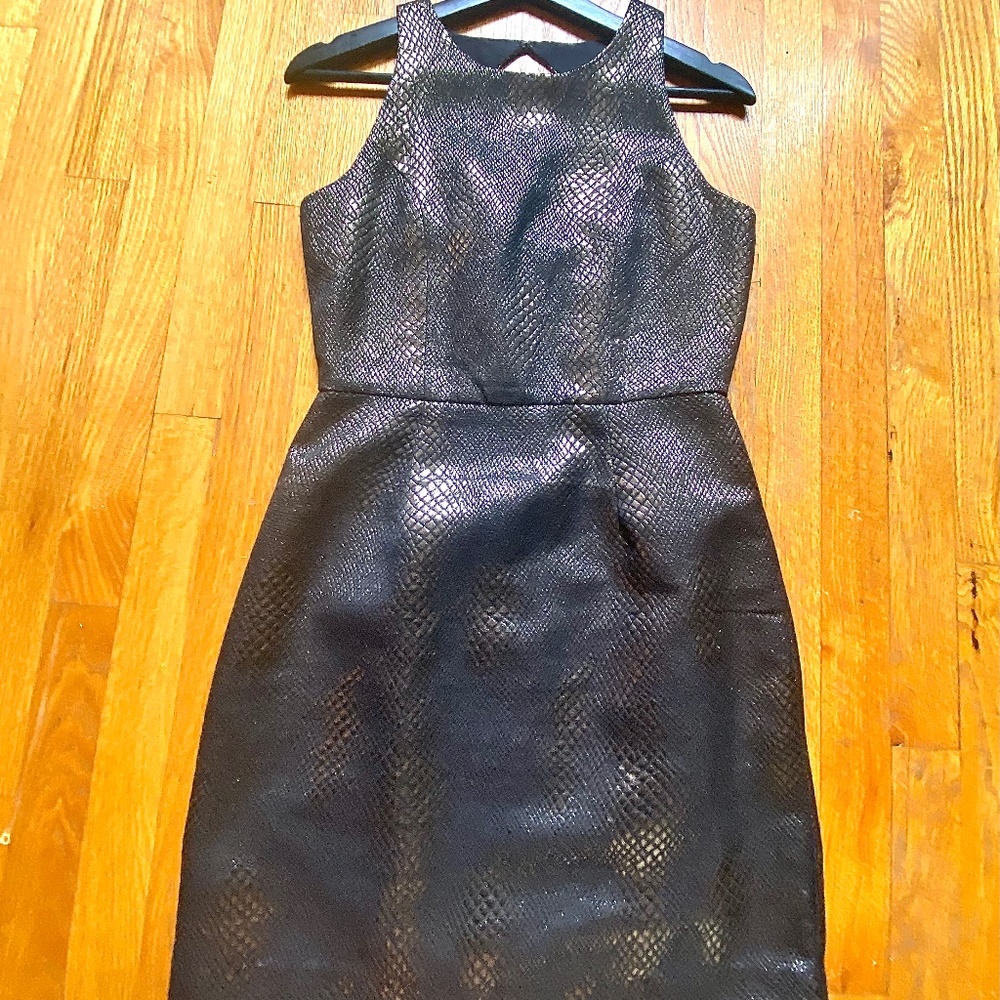 Jack by BB Dakota Bodycon Gold Dress